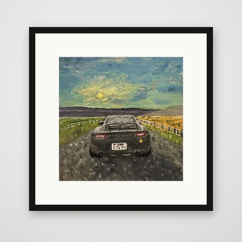 RT★911 by RT, framed print mockup